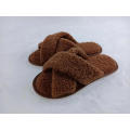 Open Toe Warm Faux Fur Women Slippers